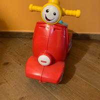 Fisher Price lo scooter del cagnolino cavalcabile