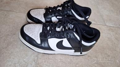 Nike dunk bianche e nere