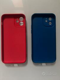 Cover rossa e blu per IPhone 12