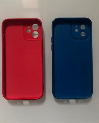Cover rossa e blu per IPhone 12