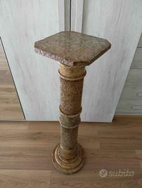 Colonna ornamentale alabastro