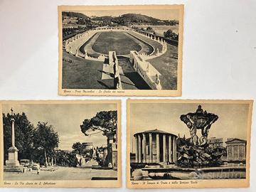 CARTOLINA  POSTALE Roma FORO MUSSOLINI