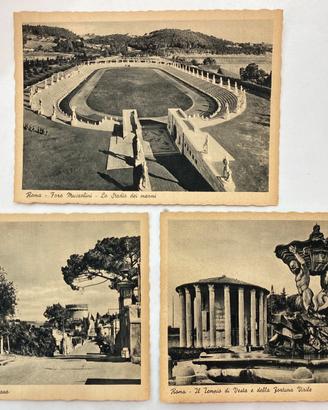 CARTOLINA  POSTALE Roma FORO MUSSOLINI