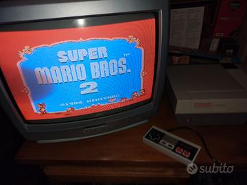 Nintendo nes con super mario bros 2