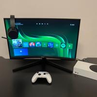 Xbox Series S+Monitor 27” 144Hz+ Cuffie 🛜
