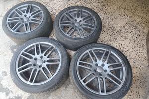 Cerchioni audi A4 18 pollici    gomma 245/40/18