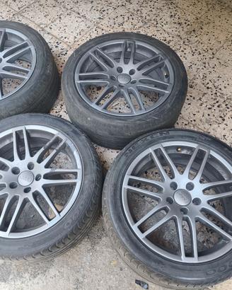 Cerchioni audi A4 18 pollici    gomma 245/40/18