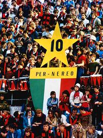 fotografia Milan conquista del 10 scudetto 1979