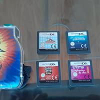 4 giochi DS, 1 gioco GBA