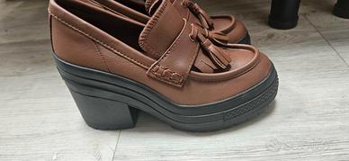 Converse mocassini in pelle De Luxe Heel Loafer 