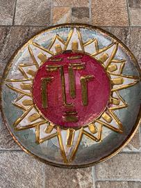 Claudio Pulli piatto ceramica