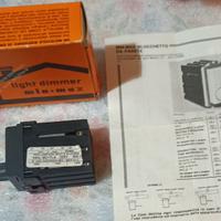 Light dimmer interruttore e regolatore vintage