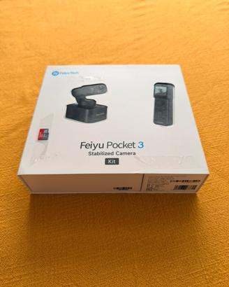 Feiyu Pocket 3 Kit - stabilizzata 4K, come nuova