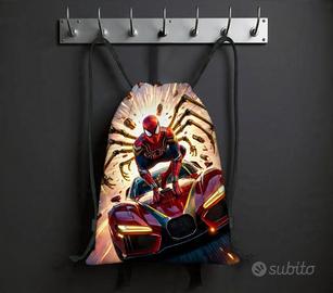 Sacca zainetto a cordoncino Spider-Man / Marvel