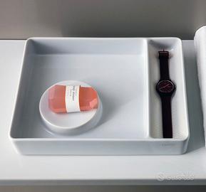 Laufen portaoggetti in ceramica bianca