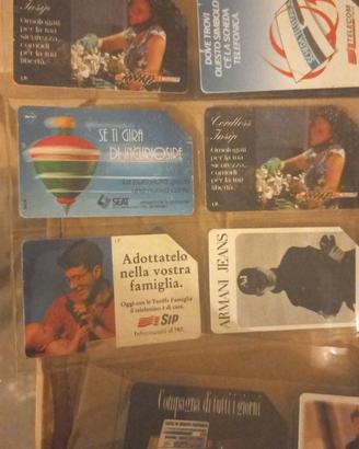 Schede telefoniche collezzione