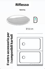 Riflesso per kartell componibili top stabilità