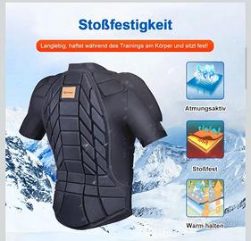 Paraschiena e protezione busto multisport