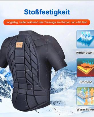 Paraschiena e protezione busto multisport