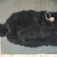 Cuffia Patrizia Pepe in lapin nero