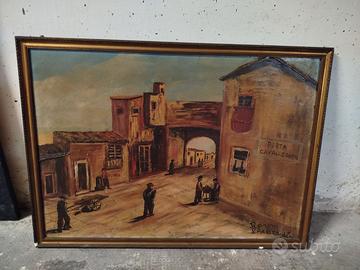 Quadro  di Roma sparita