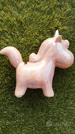 Salvadanaio unicorno