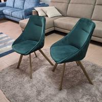 4 sedie Bilbao color verde scuro