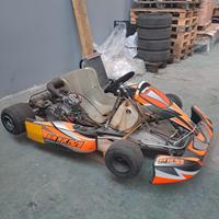 kart brm 125 6 marce motore tm kv 95 .