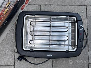 Griglia elettrica, mini aspirapolvere, stufetta