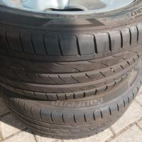 due cerchi BMW originali con gomme 