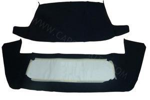 Capote Porsche 944 968 cabrio S2 S3 nero
