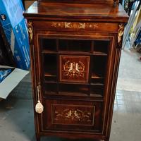 mobiletto multiuso intarsiato unico 