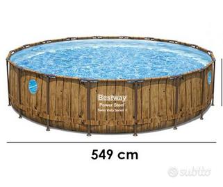 Piscina Bestway Steel Pro Max 549x122cm 