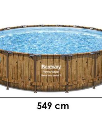 Piscina Bestway Steel Pro Max 549x122cm 