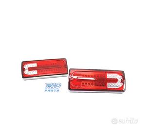 FANALI MERCEDES CLASSE G W463 89-13 ROSSO CROMATO 