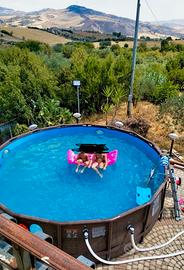 Piscina fuori terra da giardino