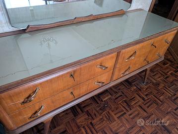 camera da letto matrimoniale vintage