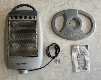 Stufa Elettrica Alogena 3 Tubi a 3 Potenze in Watt