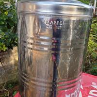 Contenitore olio e vino acciaio inox 100 litri