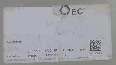 pannello honeycomb alluminio Euro-Composites (EC)