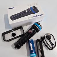 Set Torcia Subacquea XTAR D26 con Accessori