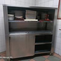 mobile cucina puro acciaio 