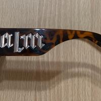 Palm Angels occhiali maculati con Lenti nere