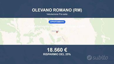 Immobile in asta di 57 m² a Olevano Romano