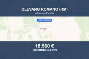 Immobile in asta di 57 m² a Olevano Romano