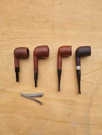 lotto di 4 pipe vintage 