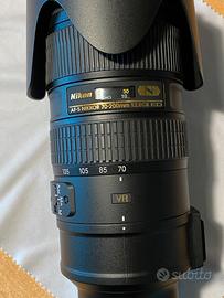 Nikon AF-S 70-200 F 2.8 ED VR2 Obiettivo