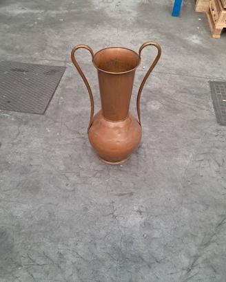vaso portaombrelli in rame vintage