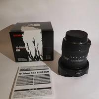 Sigma 10 20 f3.5 EX Dc Hsm x Nikon