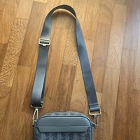 borsello a tracolla Lacoste grigio